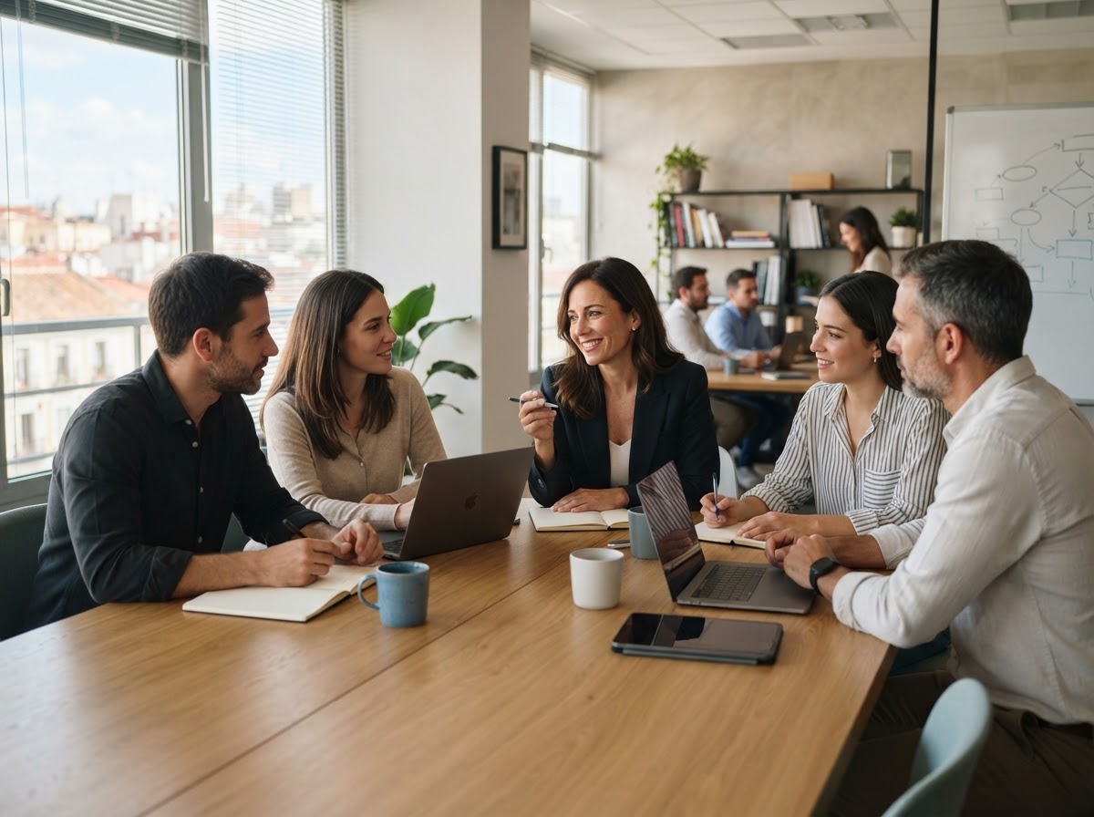 Mente Automática IA equipo analizando modelos predictivos de inversión